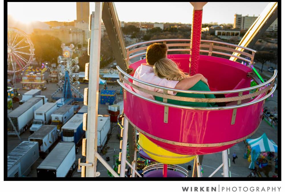 Fort Worth Texas engagement photography